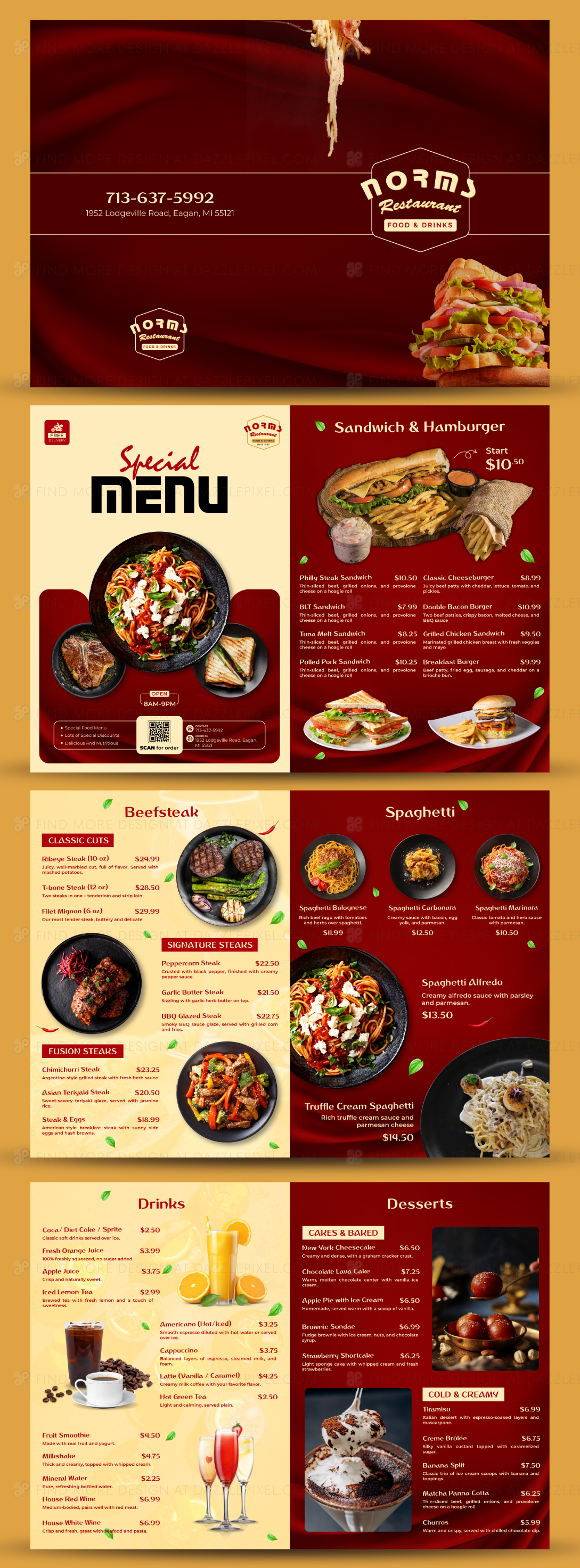 Menu Book